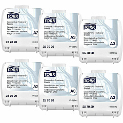 TORK Constant Air Fresheners Breeze Scent 1.1 fl oz (0 quart) - Breeze - Odor Neutralizer - 6 / Carton (257020)