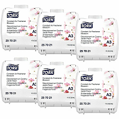 TORK Constant Air Fresheners Blossom Scent 1.1 fl oz (0 quart) - Blossom - Odor Neutralizer - 6 / Carton (257021)