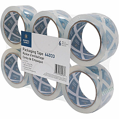 Business Source Crystal Clear Packaging Tape (64033) Business Source Crystal Clear Packaging Tape (64033)