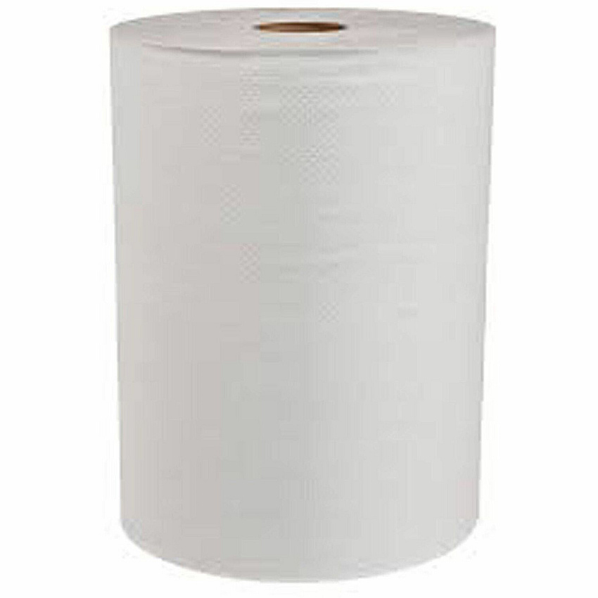 Marcal Pro Recycled Hardwound Roll Towels 2 Ply - 10" Width x 800 ft Length - 2" Core - White, Kraft - 6 / Carton (NP680010EWP)