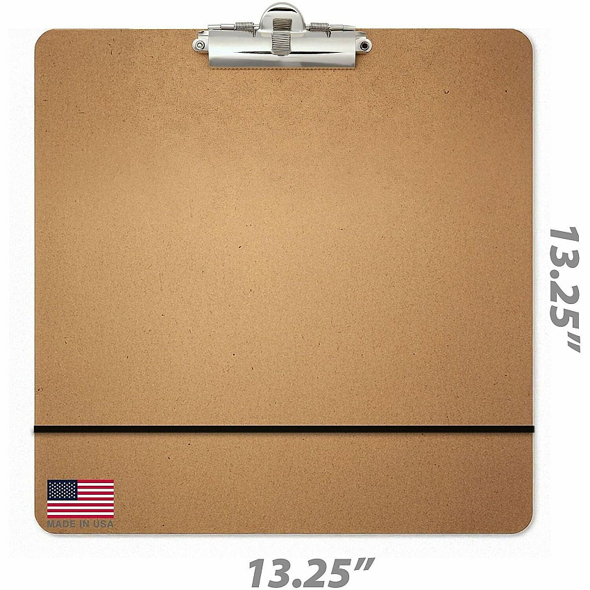 Officemate Sketch Boards Storage for Paper - Wood, Fiberboard - Brown - 1 Each (83091)