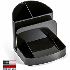 Business Source Desktop Organizer Desktop - 30% Recycled - Black - 1 Each (BSN08110) Business Source Desktop Organizer Desktop - 30% Recycled - Black - 1 Each (BSN08110)