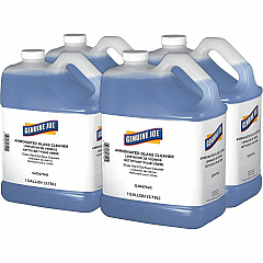 Genuine Joe Ammoniated Glass Cleaner For Glass - Concentrate - 128 fl oz (4 quart) - White - 4 / Carton (GJO47140) Genuine Joe Ammoniated Glass Cleaner For Glass - Concentrate - 128 fl oz (4 quart) - White - 4 / Carton (GJO47140)