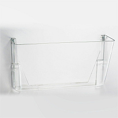 Business Source Expandable Pocket File System 7" Height x 13" Width x 4" Depth - Interlockable, Expandable - Clear - 1 Each (BSN53692)