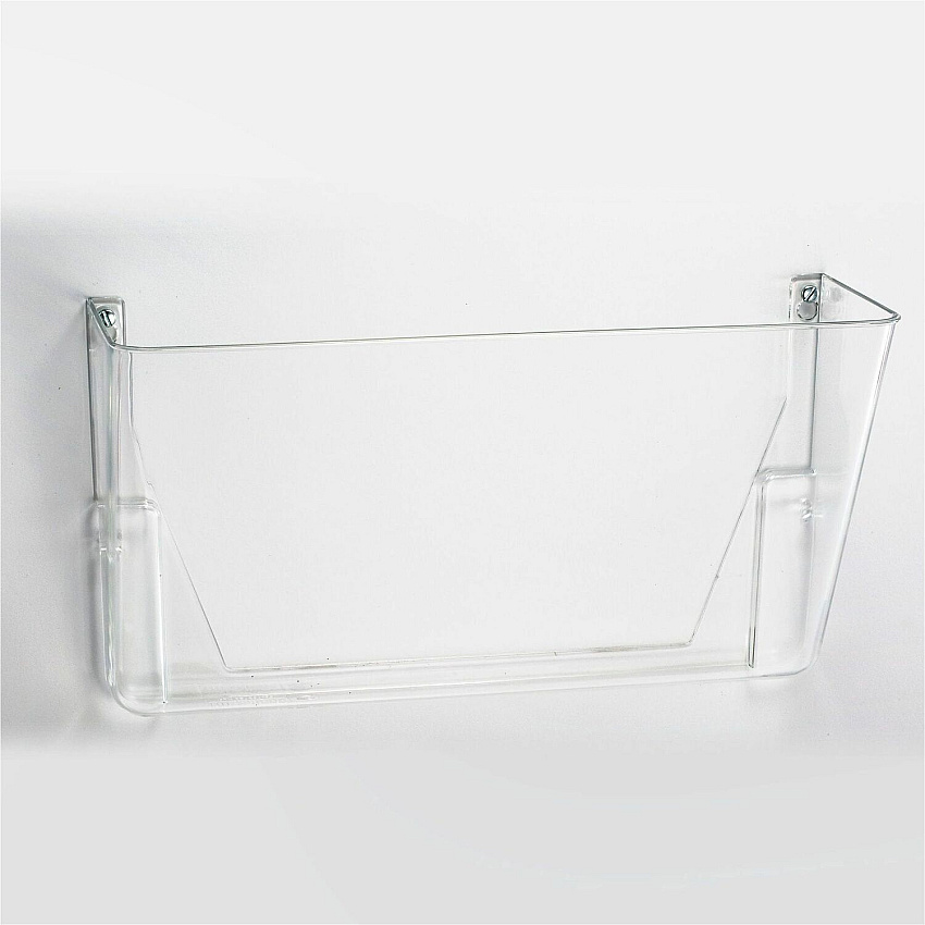 Business Source Expandable Pocket File System 7" Height x 13" Width x 4" Depth - Interlockable, Expandable - Clear - 1 Each (BSN53692)