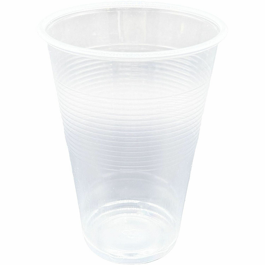 Genuine Joe Transparent Cups 10 fl oz - Transparent, Clear - Plastic - Cold, Beverage, Picnic - 100 Cups/Bag - 10 / Carton (GJO10508)