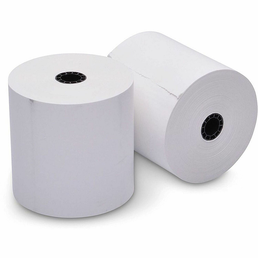 ICONEX 3-1/8" Thermal POS Receipt Paper Roll 3 7/64" x 220 ft - White - 50 / Carton (90780281)