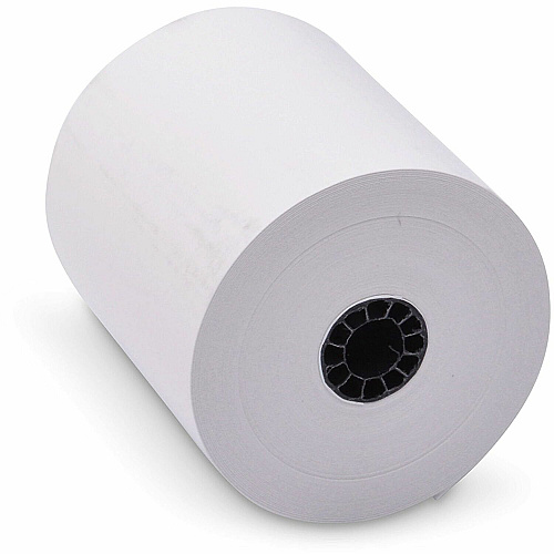 ICONEX 3-1/8" Thermal POS Receipt Paper Roll 3 7/64" x 230 ft - White - 10 / Pack (90780451)