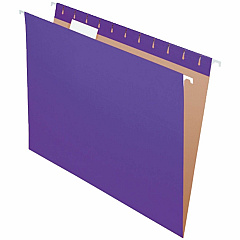 Business Source 1/5 Tab Cut Letter Hanging Folder 8 1/2" x 11" - Kraft, Fiber - Purple - Label - 0% Recycled - 25 / Box (BSN14120) Business Source 1/5 Tab Cut Letter Hanging Folder 8 1/2" x 11" - Kraft, Fiber - Purple - Label - 0% Recycled - 25 / Box (BSN14120)