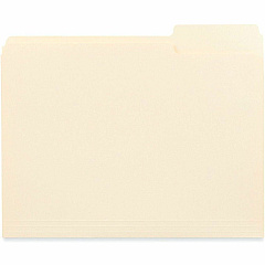 Business Source 1/3 Tab Cut Letter Top Tab File Folder 8 1/2" x 11" - 3/4" Expansion - Top Tab Location - 11 pt. - Paper Stock - Manila - Durable, No-sag Expansion, Undercut Tab, Labeling Area, Tab - 0% Recycled - 250 / Carton (BSN18103) Business Source 1/3 Tab Cut Letter Top Tab File Folder 8 1/2" x 11" - 3/4" Expansion - Top Tab Location - 11 pt. - Paper Stock - Manila - Durable, No-sag Expansion, Undercut Tab, Labeling Area, Tab - 0% Recycled - 250 / Carton (BSN18103)