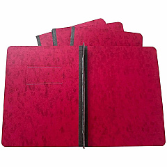 Business Source Letter Report Cover 3" Folder Capacity - 8 1/2" x 11" - Red - 0% Recycled - 25 / Box (BSN80579BX)