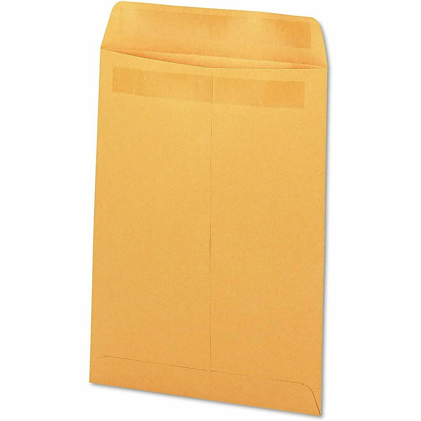 Business Source Self-Seal Catalog Envelopes Catalog - #28 - 10" Width x 13" Length - Self-adhesive Seal - Kraft - Kraft Paper - 250 / Box (BSN35292)