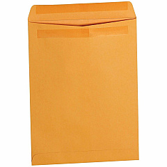 Business Source Self-Seal Catalog Envelopes Catalog - #28 - 9" Width x 12" Length - Self-adhesive Seal - Kraft - Kraft Paper - 250 / Box (BSN35290)