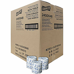 Genuine Joe 2-Ply Bathroom Tissue 2 Ply - 500 Sheets/Roll - White - 1 Carton (GJO2450048)