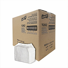 Genuine Joe Low-Fold Dispenser Napkins Low-fold - White - 1 Carton (GJO11262)