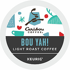 Caribou Coffee® K-Cup, Pod 'Bou Yah! Blend K-Cup Pods Compatible with Keurig Brewer - Light - K-Cup, Pod - Citrus, Sweet, Arabica - Kosher - 22 / Box (9686) Caribou Coffee® K-Cup, Pod 'Bou Yah! Blend K-Cup Pods Compatible with Keurig Brewer - Light - K-Cup, Pod - Citrus, Sweet, Arabica - Kosher - 22 / Box (9686)