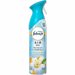 Febreze Air Mist Air Freshener Spray Spray - 8.1 fl oz (0.3 quart) - Refresh & Energize - Odor Neutralizer, Long Lasting - 6 / Carton (19944) Febreze Air Mist Air Freshener Spray Spray - 8.1 fl oz (0.3 quart) - Refresh & Energize - Odor Neutralizer, Long Lasting - 6 / Carton (19944)