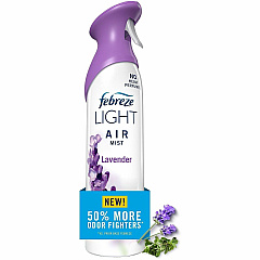 Febreze Air Mist Air Freshener Spray Spray - 8.1 fl oz (0.3 quart) - Lavender - Odor Neutralizer, Long Lasting - 6 / Carton (19926) Febreze Air Mist Air Freshener Spray Spray - 8.1 fl oz (0.3 quart) - Lavender - Odor Neutralizer, Long Lasting - 6 / Carton (19926)