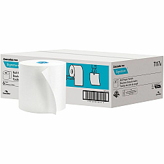 Cascades Signature Roll Paper Towels for Tandem 1 Ply - 7.50" Width x 1000 ft Length - 8" Roll Diameter - 1 7/8" Core - White - Paper, Virgin Fiber - 6 Rolls Per Pack Rolls/Pack - 6 / Carton (T117) Cascades Signature Roll Paper Towels for Tandem 1 Ply - 7.50" Width x 1000 ft Length - 8" Roll Diameter - 1 7/8" Core - White - Paper, Virgin Fiber - 6 Rolls Per Pack Rolls/Pack - 6 / Carton (T117)