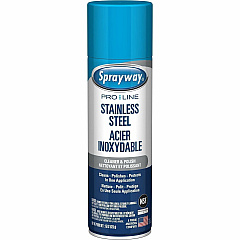 Sprayway Oil-Based Stainless Steel Cleaner For Multipurpose - Spray - 15 fl oz (0.5 quart) - Recommended For: Fingerprint Remover, Smudge Remover, Grease Remover, Oil Remover, Stain Remover, Food Stain Remover - Smudge Resistant, Oil Based, Streak (SW841) Sprayway Oil-Based Stainless Steel Cleaner For Multipurpose - Spray - 15 fl oz (0.5 quart) - Recommended For: Fingerprint Remover, Smudge Remover, Grease Remover, Oil Remover, Stain Remover, Food Stain Remover - Smudge Resistant, Oil Based, Streak (SW841)