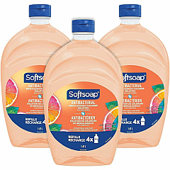 Softsoap Antibacterial Soap Pump Crisp Clean Scent - 1.56 quart - Bacteria Remover - Hand, Skin - Moisturizing - Antibacterial - Orange - Paraben-free, Phthalate-free - 3 / Carton (61048277) Softsoap Antibacterial Soap Pump Crisp Clean Scent - 1.56 quart - Bacteria Remover - Hand, Skin - Moisturizing - Antibacterial - Orange - Paraben-free, Phthalate-free - 3 / Carton (61048277)