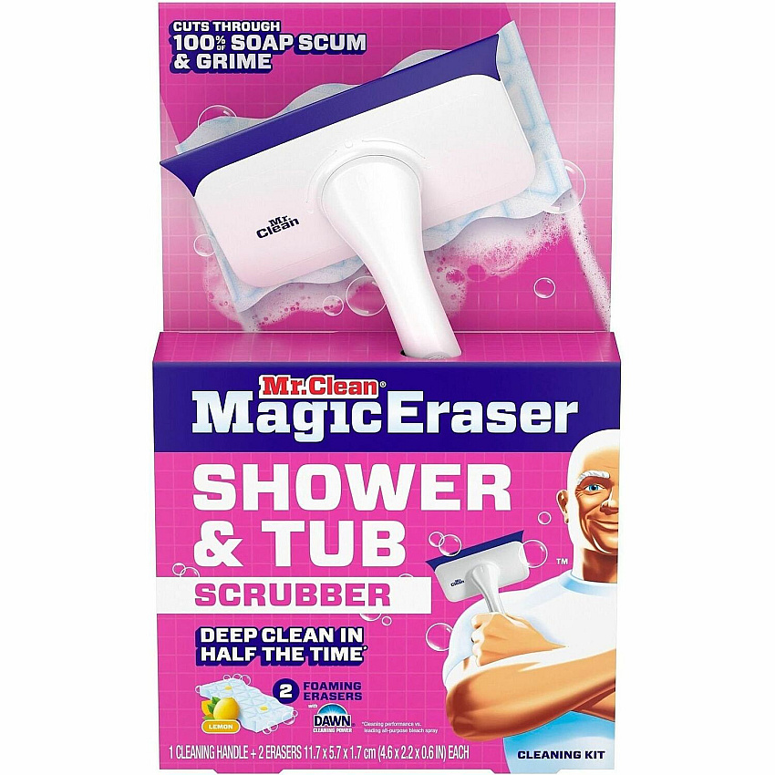 Mr. Clean Shower and Tub Scrubber 8 / Carton (22145)