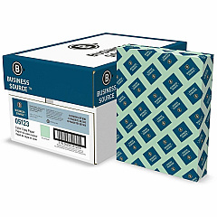 Business Source Multipurpose Color Paper Letter - 8 1/2" x 11" - 20 lb Basis Weight - Sustainable Forestry Initiative (SFI) - Archival-safe, Acid-free, Lint-free, Precision-cut - Green - 5000 Sheets - 500 Sheets per Ream - 10 / Carton (BSN05123) Business Source Multipurpose Color Paper Letter - 8 1/2" x 11" - 20 lb Basis Weight - Sustainable Forestry Initiative (SFI) - Archival-safe, Acid-free, Lint-free, Precision-cut - Green - 5000 Sheets - 500 Sheets per Ream - 10 / Carton (BSN05123)