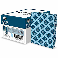 Business Source Multipurpose Color Paper Letter - 8 1/2" x 11" - 20 lb Basis Weight - Sustainable Forestry Initiative (SFI) - Archival-safe, Acid-free, Lint-free, Precision-cut - Blue - 5000 Sheets - 500 Sheets per Ream - 10 / Carton (BSN05121) Business Source Multipurpose Color Paper Letter - 8 1/2" x 11" - 20 lb Basis Weight - Sustainable Forestry Initiative (SFI) - Archival-safe, Acid-free, Lint-free, Precision-cut - Blue - 5000 Sheets - 500 Sheets per Ream - 10 / Carton (BSN05121)
