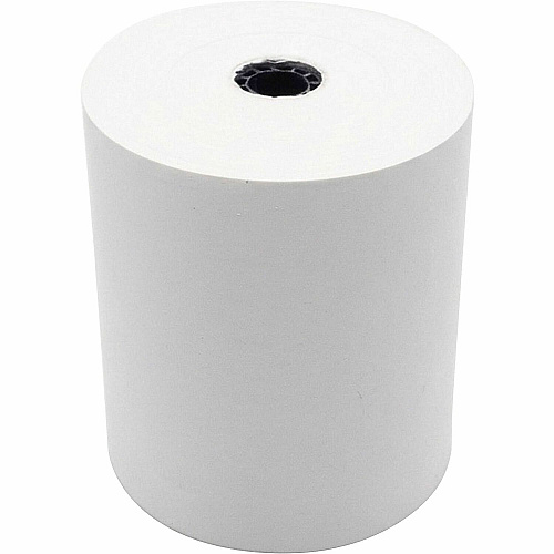 Business Source Thermal Printing Paper Rolls Unperforated - White - 50 / Carton (BSN98109)