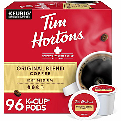 Tim Hortons K-Cup, Pod Original Blend K-Cups Medium - K-Cup, Pod - Original Blend - Kosher - 24 Coffee/Box - 4 / Carton (1281CT) Tim Hortons K-Cup, Pod Original Blend K-Cups Medium - K-Cup, Pod - Original Blend - Kosher - 24 Coffee/Box - 4 / Carton (1281CT)