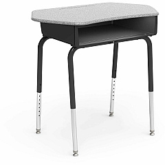 Lorell League Dry-Erase Top Student Desk with Book Box x 33" Width x 20" Depth - Material: Hard Plastic - Finish: Gray Nebula - Durable, Storage Space - For Student, Book, Storage - 2 / Carton (LLR83092) Lorell League Dry-Erase Top Student Desk with Book Box x 33" Width x 20" Depth - Material: Hard Plastic - Finish: Gray Nebula - Durable, Storage Space - For Student, Book, Storage - 2 / Carton (LLR83092)