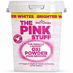The Pink Stuff Laundry Oxi Powder Stain Remover For Multipurpose - Powder - 35.20 oz (2.20 lb) - Fresh, Clean Scent - Recommended For: Stain Remover - Cruelty-free - White - 6 / Carton (20162)