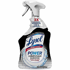 Lysol Power Limescale Remover For Multi Surface, Multipurpose - Foam, Spray, Liquid - 32 fl oz (1 quart) - Atlantic Fresh Scent - Recommended For: Limescale Remover, Hard Water Remover, Stain Remover, Soap Scum Remover, Calcium Deposit Remover, Vi (95816) Lysol Power Limescale Remover For Multi Surface, Multipurpose - Foam, Spray, Liquid - 32 fl oz (1 quart) - Atlantic Fresh Scent - Recommended For: Limescale Remover, Hard Water Remover, Stain Remover, Soap Scum Remover, Calcium Deposit Remover, Vi (95816)
