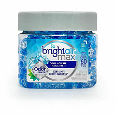 Bright Air Max Odor Eliminator Scent Gems Gel - 14 oz - Cool + Clean - 60 Day - Odor Neutralizer, Phthalate-free, Paraben-free, Formaldehyde-free, NPE-free, BHT Free, Cruelty-free - 1 Each (901339) Bright Air Max Odor Eliminator Scent Gems Gel - 14 oz - Cool + Clean - 60 Day - Odor Neutralizer, Phthalate-free, Paraben-free, Formaldehyde-free, NPE-free, BHT Free, Cruelty-free - 1 Each (901339)