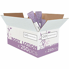 Go Mouthwash Go Essentials Travel-Size Body Lotion Packets Lotion - 0.37 fl oz - Lavender - Applicable on Body - Skin, Hotel Room, Gymnastic - Moisturising, Lightweight - 250 / Pack (BL250) Go Mouthwash Go Essentials Travel-Size Body Lotion Packets Lotion - 0.37 fl oz - Lavender - Applicable on Body - Skin, Hotel Room, Gymnastic - Moisturising, Lightweight - 250 / Pack (BL250)