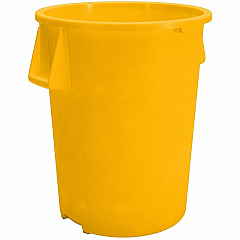 Sparta Bronco Round Waste Containers Open Top - 44 gal Capacity - Round - Manual - For Food Service - Durable, Reinforced, Stackable, Ergonomic Handle, Recyclable - 31.6" Height x 24.2" Width x 24.2" Depth - Plastic, Linear Low-Density Polyet (84104404CT) Sparta Bronco Round Waste Containers Open Top - 44 gal Capacity - Round - Manual - For Food Service - Durable, Reinforced, Stackable, Ergonomic Handle, Recyclable - 31.6" Height x 24.2" Width x 24.2" Depth - Plastic, Linear Low-Density Polyet (84104404CT)