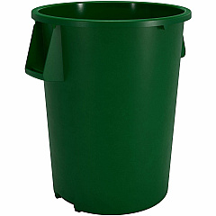 Sparta Bronco Round Waste Containers Open Top - 44 gal Capacity - Round - Manual - For Food Service - Durable, Reinforced, Stackable, Ergonomic Handle, Recyclable - 31.6" Height x 24.2" Width x 24.2" Depth - Plastic, Linear Low-Density Polyethy (84104409) Sparta Bronco Round Waste Containers Open Top - 44 gal Capacity - Round - Manual - For Food Service - Durable, Reinforced, Stackable, Ergonomic Handle, Recyclable - 31.6" Height x 24.2" Width x 24.2" Depth - Plastic, Linear Low-Density Polyethy (84104409)