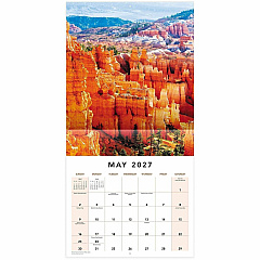 Mead National Parks Monthly Wall Calendar Monthly - 12 Month - January 2027 to December 2027 - 12" x 12" Sheet Size - 1.37" x 1.56" Block - Wall Mount - 1 Each (LME30810) Mead National Parks Monthly Wall Calendar Monthly - 12 Month - January 2027 to December 2027 - 12" x 12" Sheet Size - 1.37" x 1.56" Block - Wall Mount - 1 Each (LME30810)