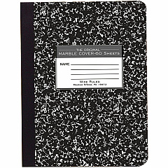 Roaring Spring Wide-ruled Composition Book 60 Sheets - 120 Pages - Sewn/Tapebound - Both Side Ruling Surface - Wide Ruled Front Ruling - Red Margin - 15 lb Basis Weight - 7 1/2" x 9 3/4" Sheet Size - 7.5" Width x 9.8" Depth - White Paper - Black (77222CT) Roaring Spring Wide-ruled Composition Book 60 Sheets - 120 Pages - Sewn/Tapebound - Both Side Ruling Surface - Wide Ruled Front Ruling - Red Margin - 15 lb Basis Weight - 7 1/2" x 9 3/4" Sheet Size - 7.5" Width x 9.8" Depth - White Paper - Black (77222CT)