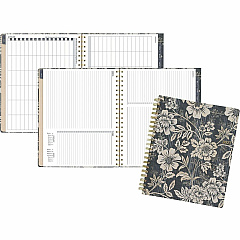 Cambridge Denim Blooms Monthly Planner Monthly - 12 Month - January 2027 to December 2027 - Letter - 8 1/2" x 11" Sheet Size - Twin Wire - Paper Cover - 1 Each (1850902) Cambridge Denim Blooms Monthly Planner Monthly - 12 Month - January 2027 to December 2027 - Letter - 8 1/2" x 11" Sheet Size - Twin Wire - Paper Cover - 1 Each (1850902)