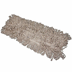 Genuine Joe Looped-End Dust Mop Cotton Head - Looped Ends - White - 1 Carton (GJO01284)