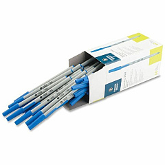 Business Source Ballpoint Stick Pens Medium Pen Point - Blue Ink - Tungsten Carbide, Brass Tip - Writing - 8 / Carton (BSN37532CT) Business Source Ballpoint Stick Pens Medium Pen Point - Blue Ink - Tungsten Carbide, Brass Tip - Writing - 8 / Carton (BSN37532CT)