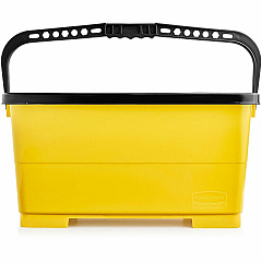 Rubbermaid Commercial Glass Cleaning Bucket with Lid 10.6" x 22.2" - Yellow - 1 Each (2221958)