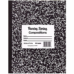 Roaring Spring Tape Bound Composition Notebooks (77505CT) Roaring Spring Tape Bound Composition Notebooks (77505CT)