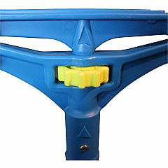 Genuine Joe Impact Mopster 2.0 Side Gate Mop Handle 60" Length - Blue - 1 Carton (GJO01291) Genuine Joe Impact Mopster 2.0 Side Gate Mop Handle 60" Length - Blue - 1 Carton (GJO01291)