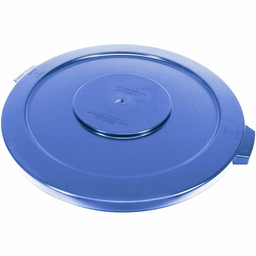 Genuine Joe Gator Trash Container Lid Blue - 1 Carton (GJO01278)