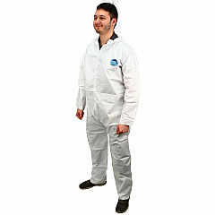 Genuine Joe Promax Coveralls X-Large - White - Comfortable, Breathable, Microporous, Versatile - 1 Carton (GJO01310) Genuine Joe Promax Coveralls X-Large - White - Comfortable, Breathable, Microporous, Versatile - 1 Carton (GJO01310)