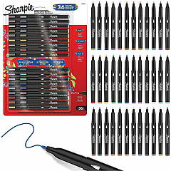Sharpie Creative Markers Fine Marker Point - Assorted Ink - Multipurpose - 36 / Pack (2221921) Sharpie Creative Markers Fine Marker Point - Assorted Ink - Multipurpose - 36 / Pack (2221921)