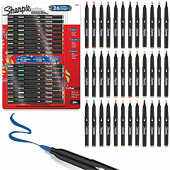 Sharpie Creative Markers Brush Marker Point - Assorted Ink - Multipurpose - 36 / Pack (2221927) Sharpie Creative Markers Brush Marker Point - Assorted Ink - Multipurpose - 36 / Pack (2221927)