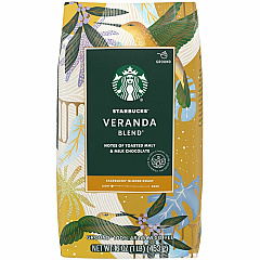 Starbucks Ground Veranda Blend Blonde Roast Ground Coffee Compatible with Drip-coffee Brewer - Blonde - Ground - Veranda Blend - 6 / Carton (12413968CT) Starbucks Ground Veranda Blend Blonde Roast Ground Coffee Compatible with Drip-coffee Brewer - Blonde - Ground - Veranda Blend - 6 / Carton (12413968CT)